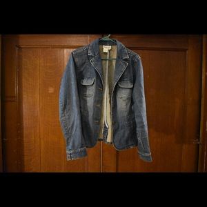 Woman’s M Coldwater Creek Jean Jacket